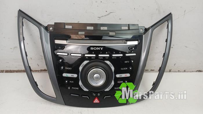Radiobedienings paneel van een Ford C-Max, Auto-onderdelen, Dashboard en Schakelaars, Gebruikt, -, -, Ophalen of Verzenden