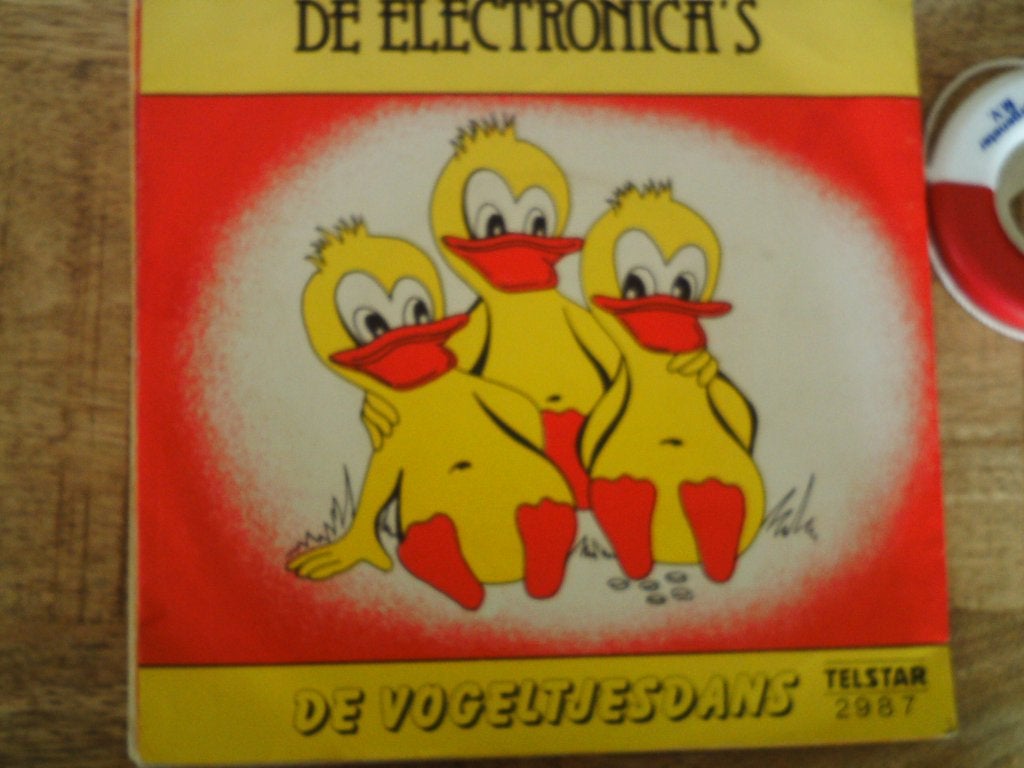 De Electronica's - De Vogeltjesdans // radio 2000 -  27s, Overige genres, 7 inch, Ophalen of Verzenden, Zo goed als nieuw