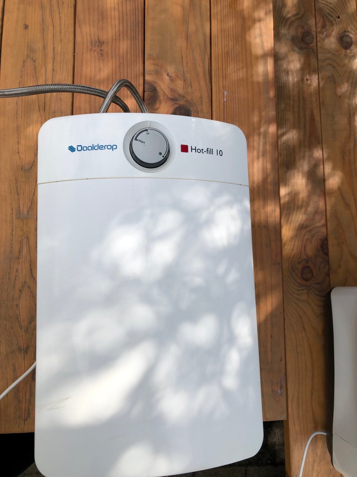 Daalderop Hot-fill 10 liter boiler, Doe-het-zelf en Verbouw, Geisers en Boilers, Gebruikt, Aardgas, Minder dan 20 liter, Onbekend