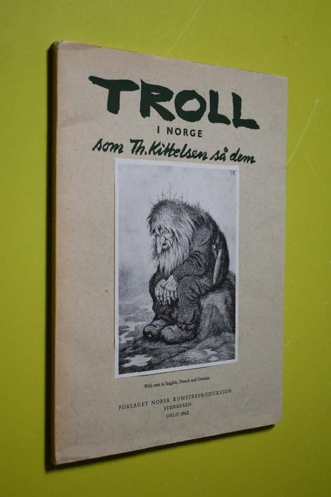 Troll Norge/ tekst Engels, French, German 1962-, Ophalen of Verzenden, Gelezen, Th. Kittelsen