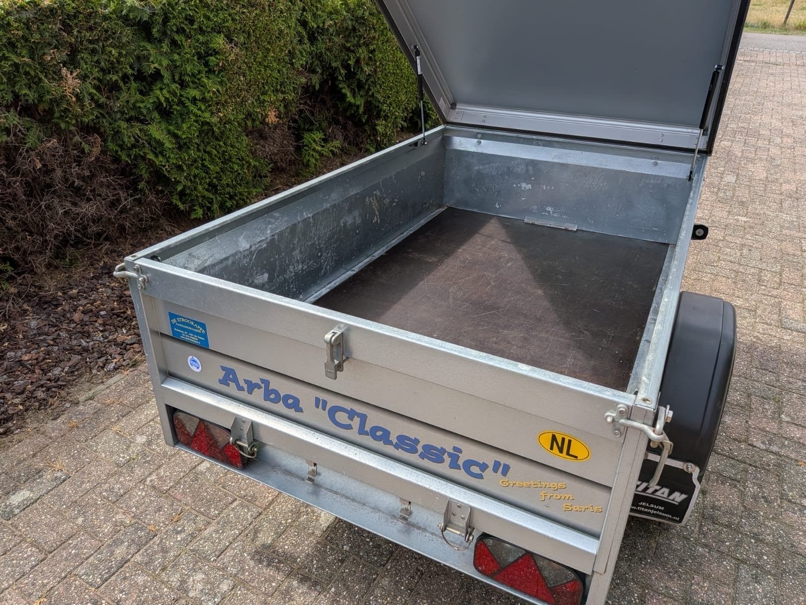 Bagagewagen aanhanger Saris Arba Classic, Ophalen, Gebruikt