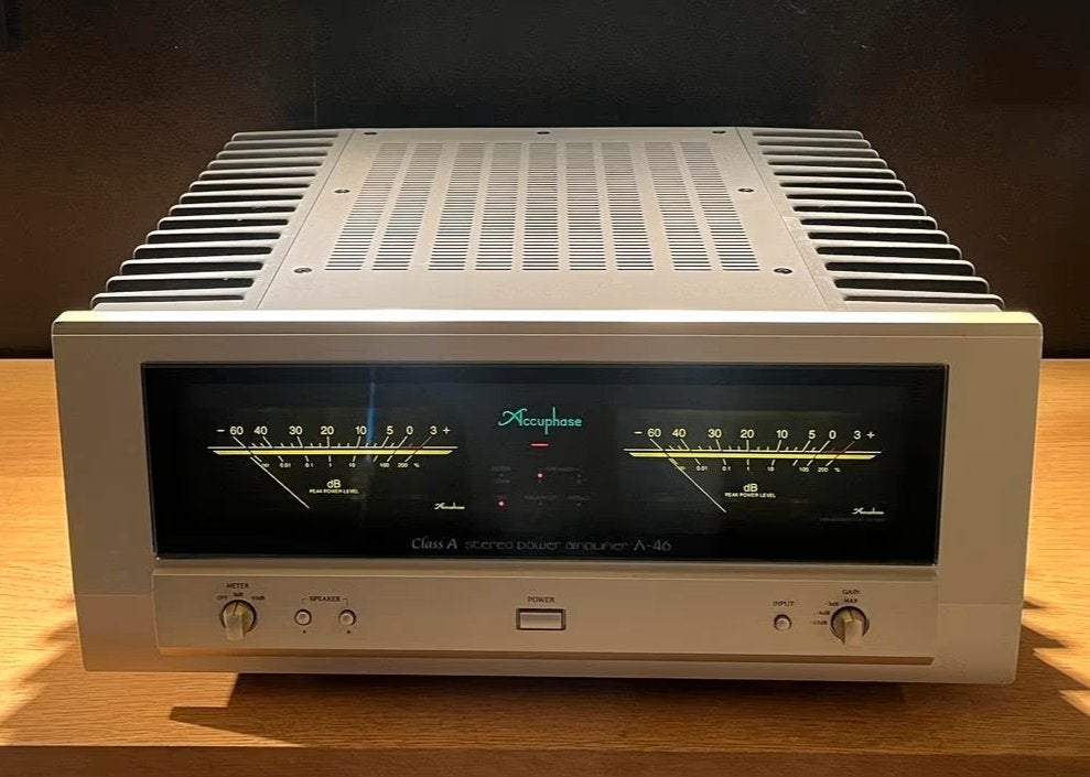 Accuphase A-46 klasse A eindversterker, Audio, Tv en Foto, Versterkers en Receivers, Overige merken, Ophalen of Verzenden, Zo goed als nieuw