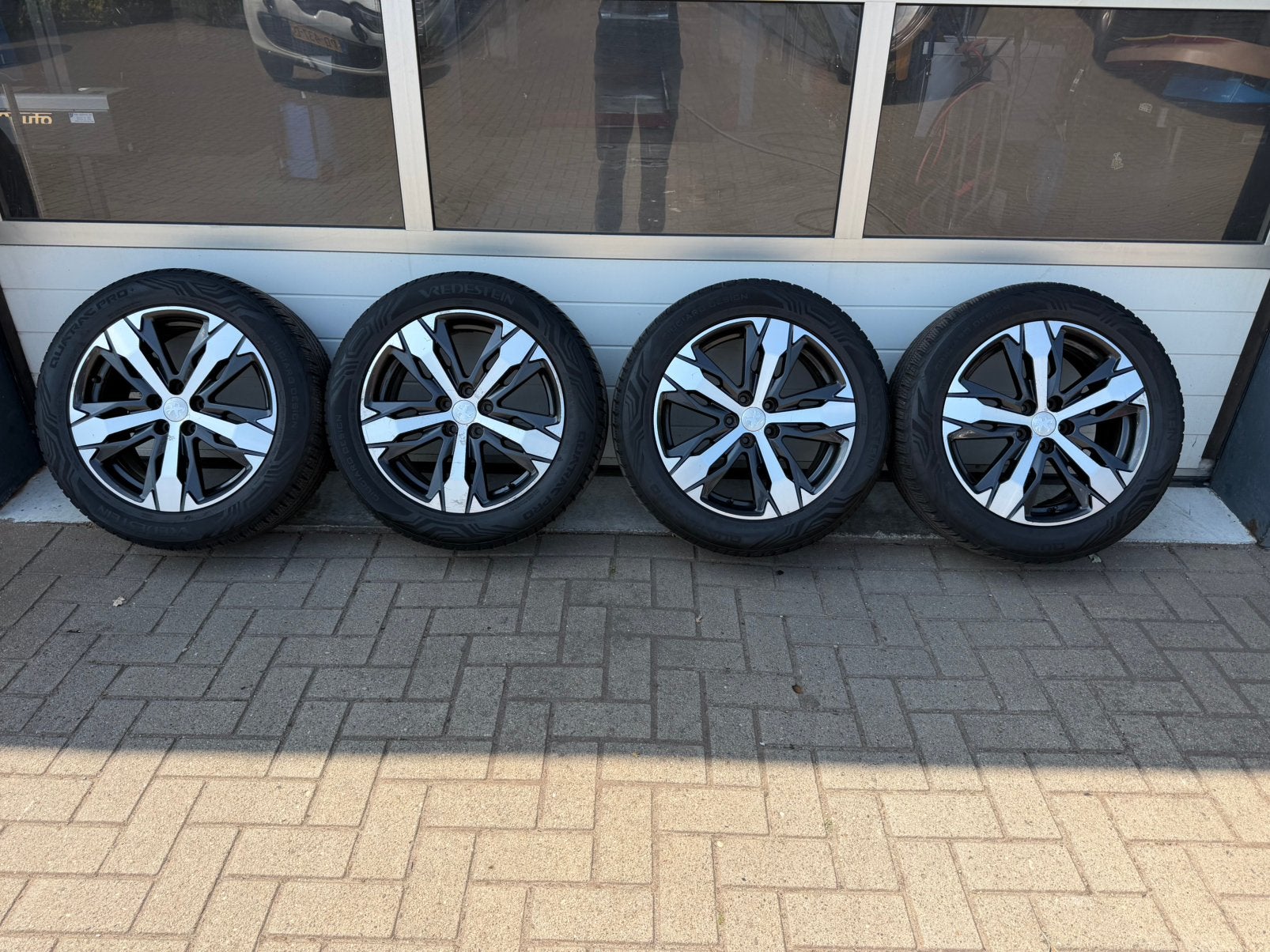 Originele 18 inch Peugeot 3008 5008 5x108 ET49 7.5J 65.1, Auto-onderdelen, Banden en Velgen, Ophalen, 18 inch, Gebruikt, Velg(en)