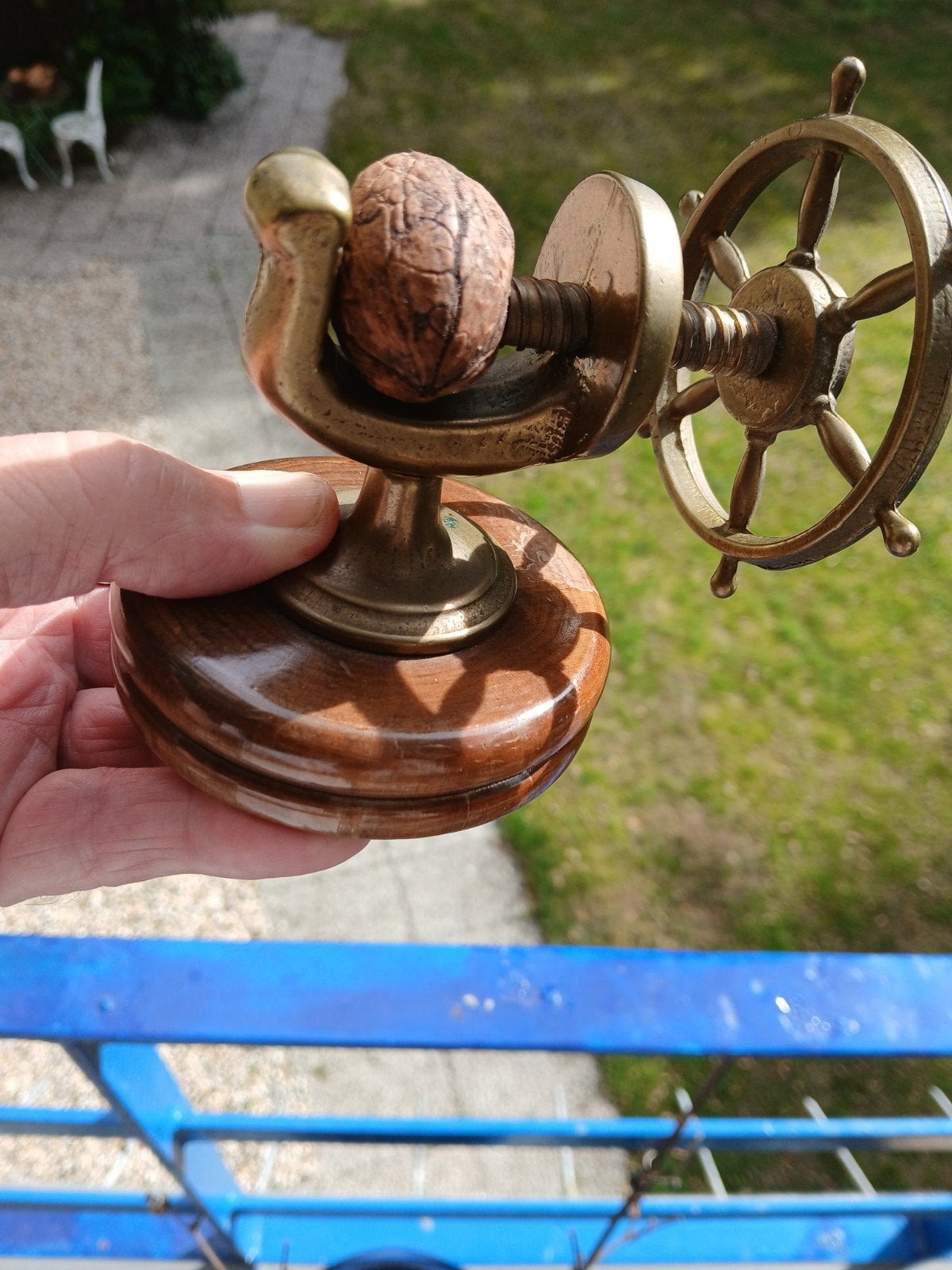 antieke notenkraker nautic, Antiek en Kunst, Ophalen of Verzenden