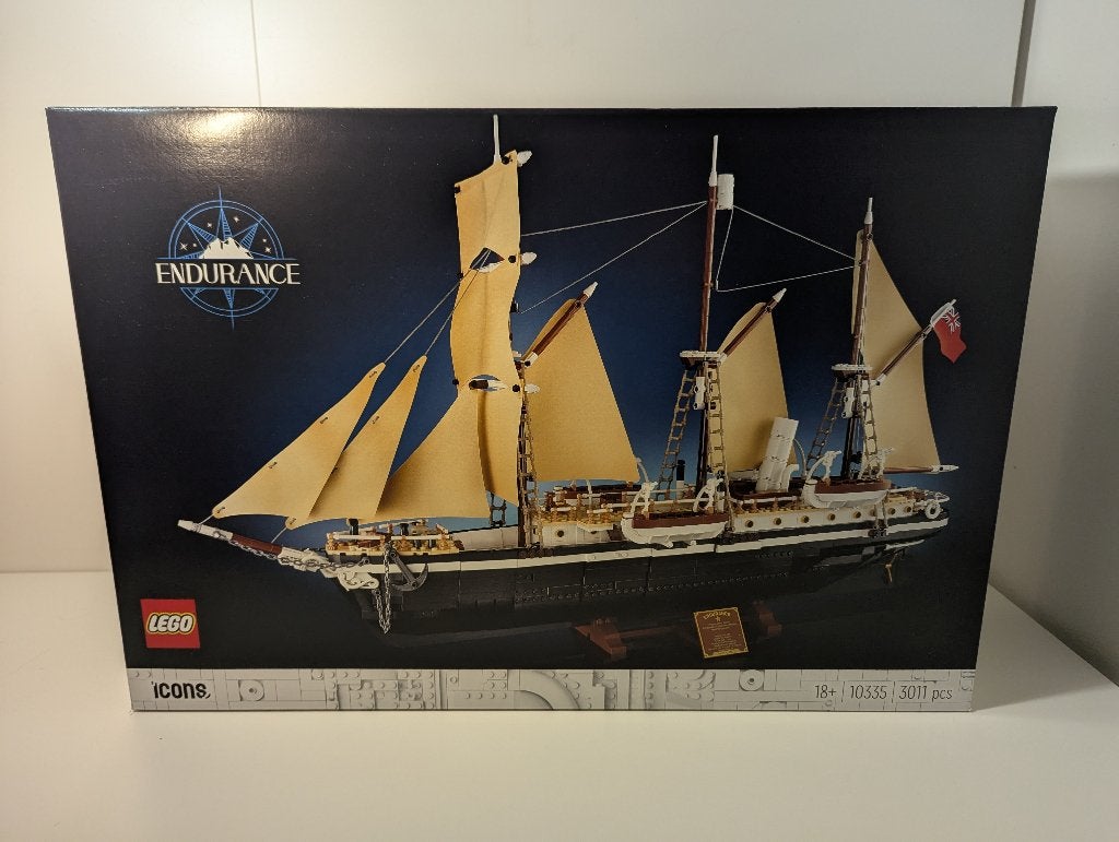 Lego Icons The Endurance+Shakletons Lifeboat+Chronometer, Overige thema's, Lego, Nieuw, Ophalen of Verzenden