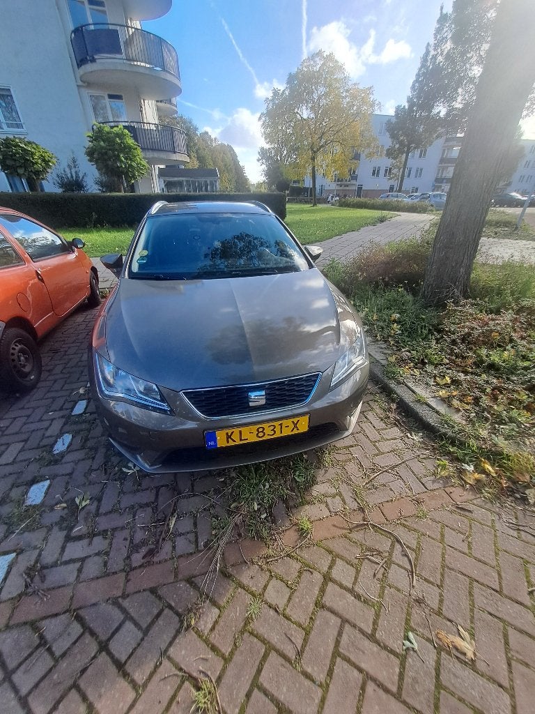 Seat Leon 1.6 TDI 110pk 2016 Bruin, Auto's, Voorwielaandrijving, 28 km/l, 4 cilinders, Bruin