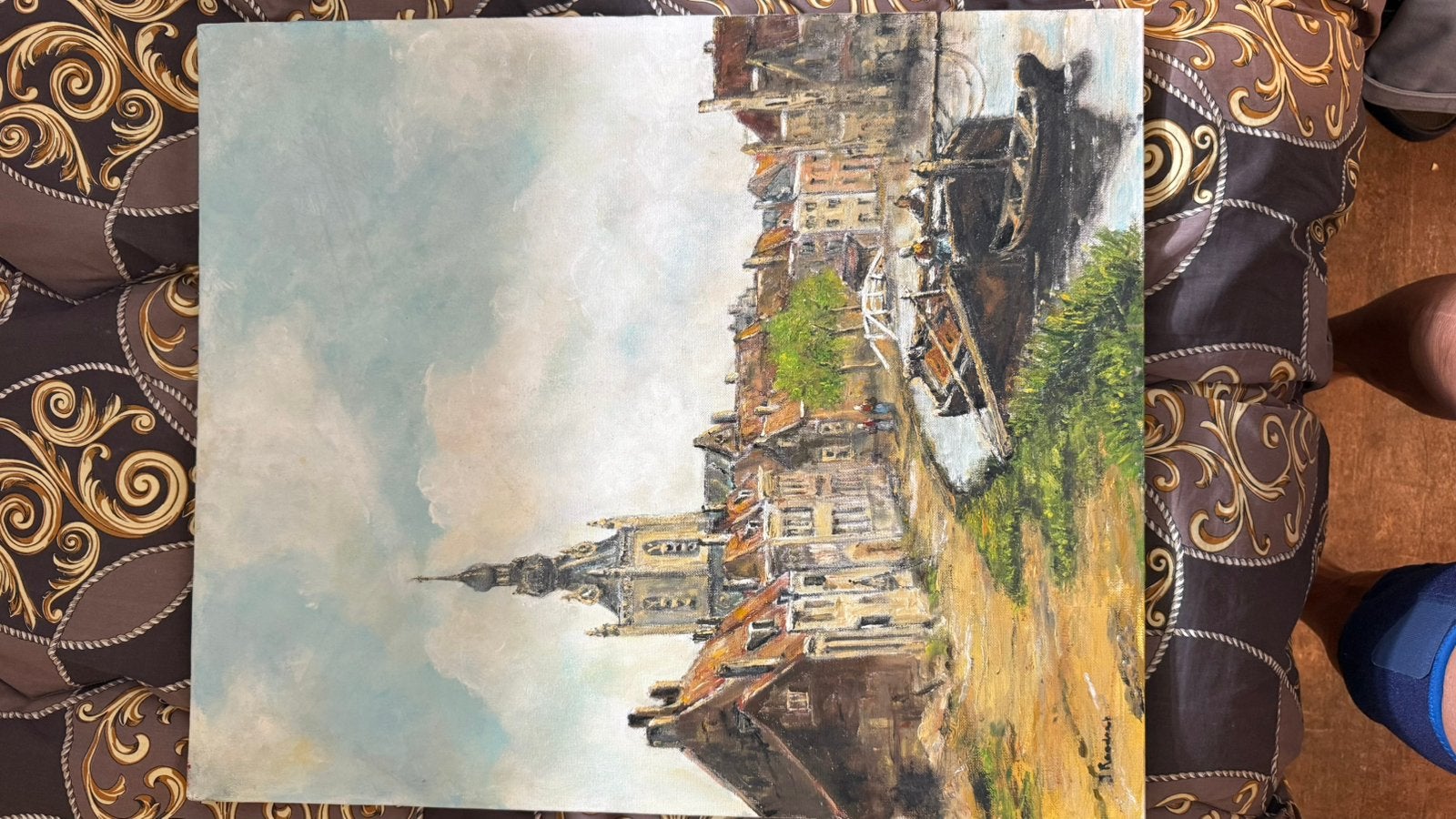 Kerkje oud overschie, Ophalen