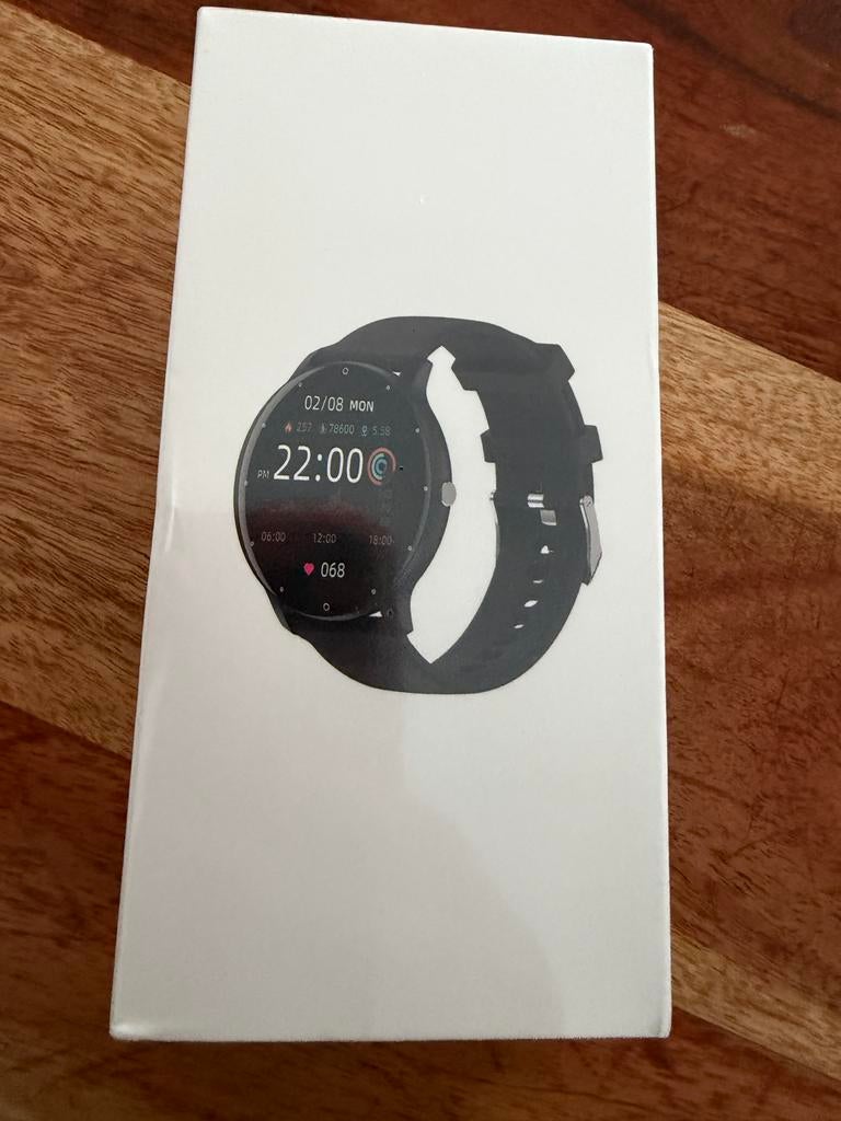 Smartwatch met hartslagmeter Nieuw in doos, Ophalen of Verzenden, Hartslag, Nieuw