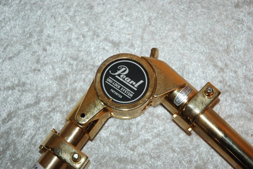 Pearl Gouden unilock tomhouder  <26260962>, Gebruikt, Drums of Percussie, Ophalen of Verzenden, .