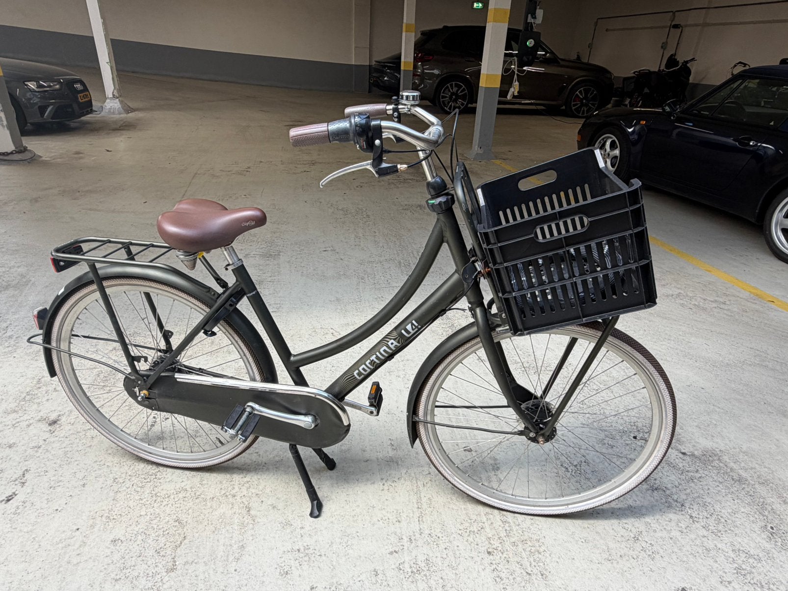 Cortina U4 Transport damesfiets 7 versnellingen maat 50 zgan, 50 tot 53 cm, Ophalen, Zo goed als nieuw, Versnellingen