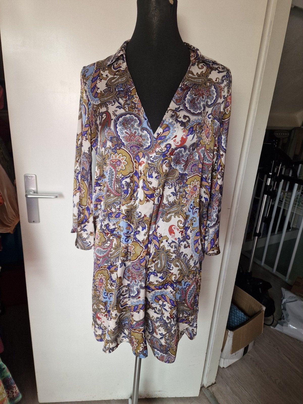 Jurk zara maat xs, Ophalen of Verzenden, Zo goed als nieuw, Maat 34 (XS) of kleiner, Boven de knie