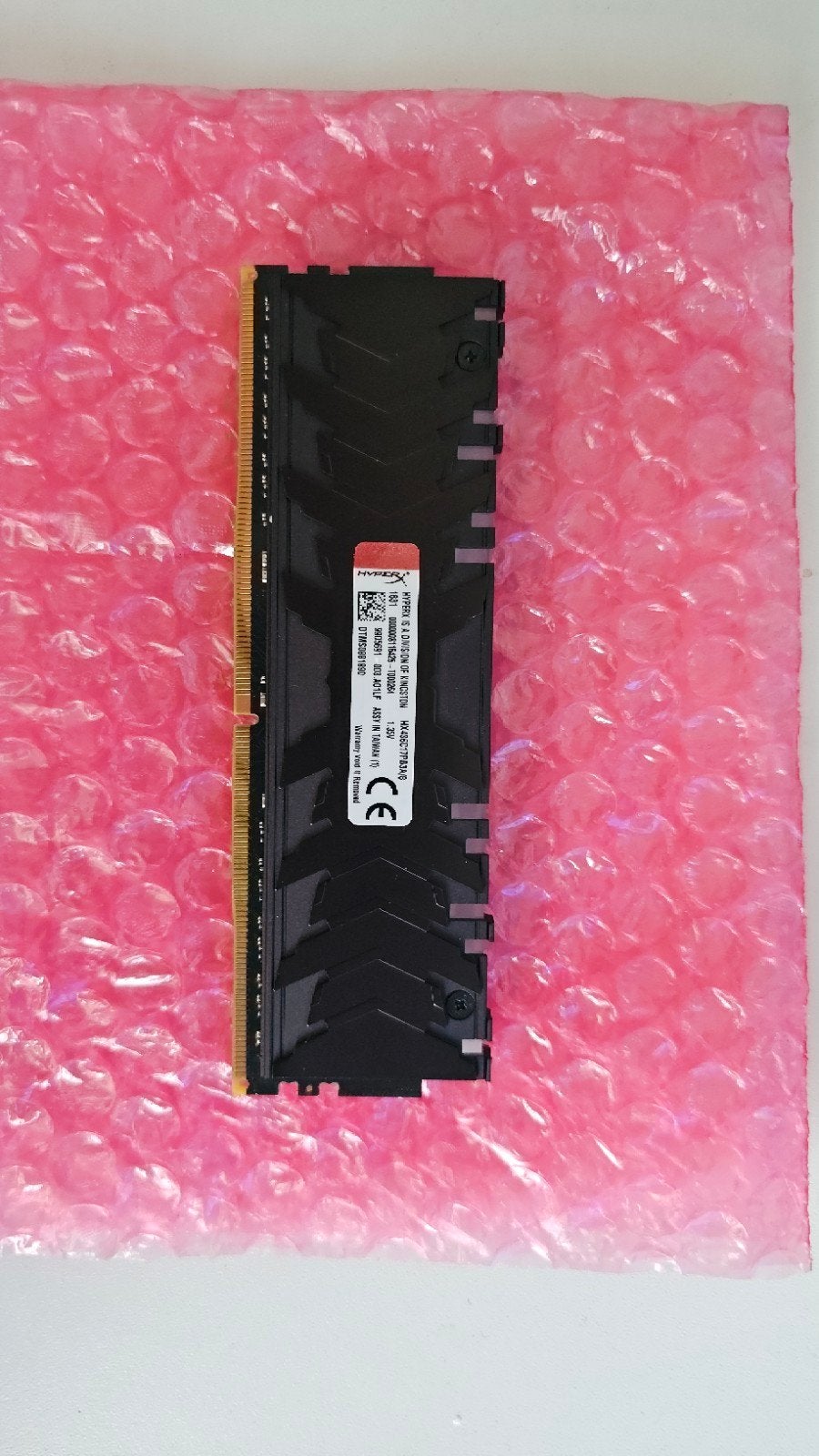 HyperX Predator RGB DDR4 3600MHz 8GB RAM, Computers en Software, DDR4, 8 GB, Ophalen of Verzenden, Zo goed als nieuw