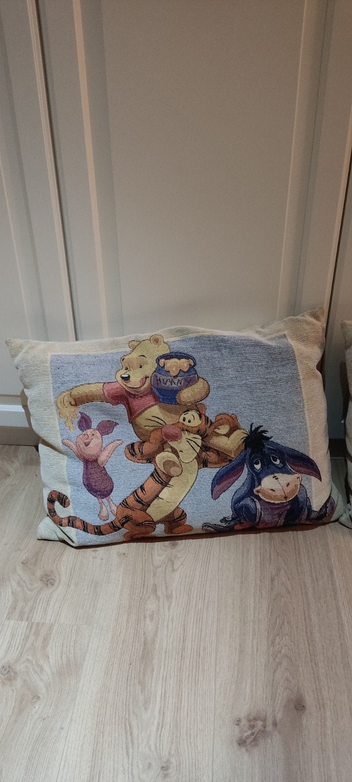Grote sierkussens Winnie the pooh, Gebruikt, Beige, Ophalen of Verzenden, Rechthoekig