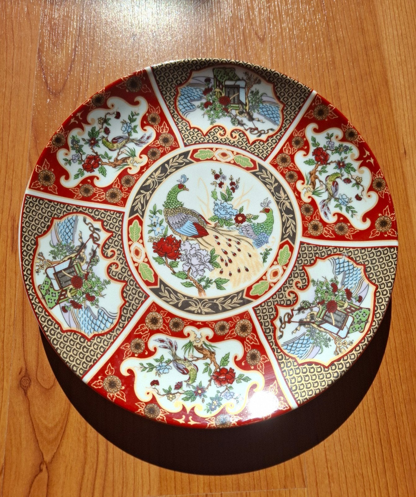 prachtig Vintage Marokkaans Taous (Pauwen) bord, Ophalen of Verzenden