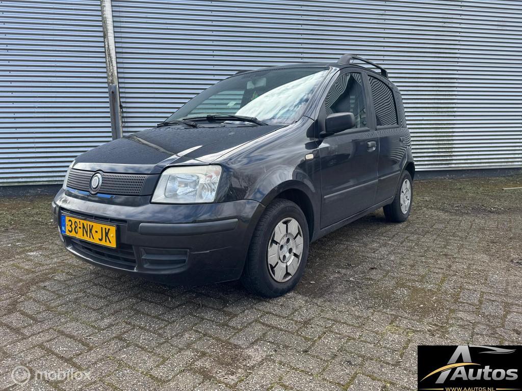 Fiat Panda 1.1 Active- Nap, Voorwielaandrijving, 4 stoelen, Zwart, Origineel Nederlands