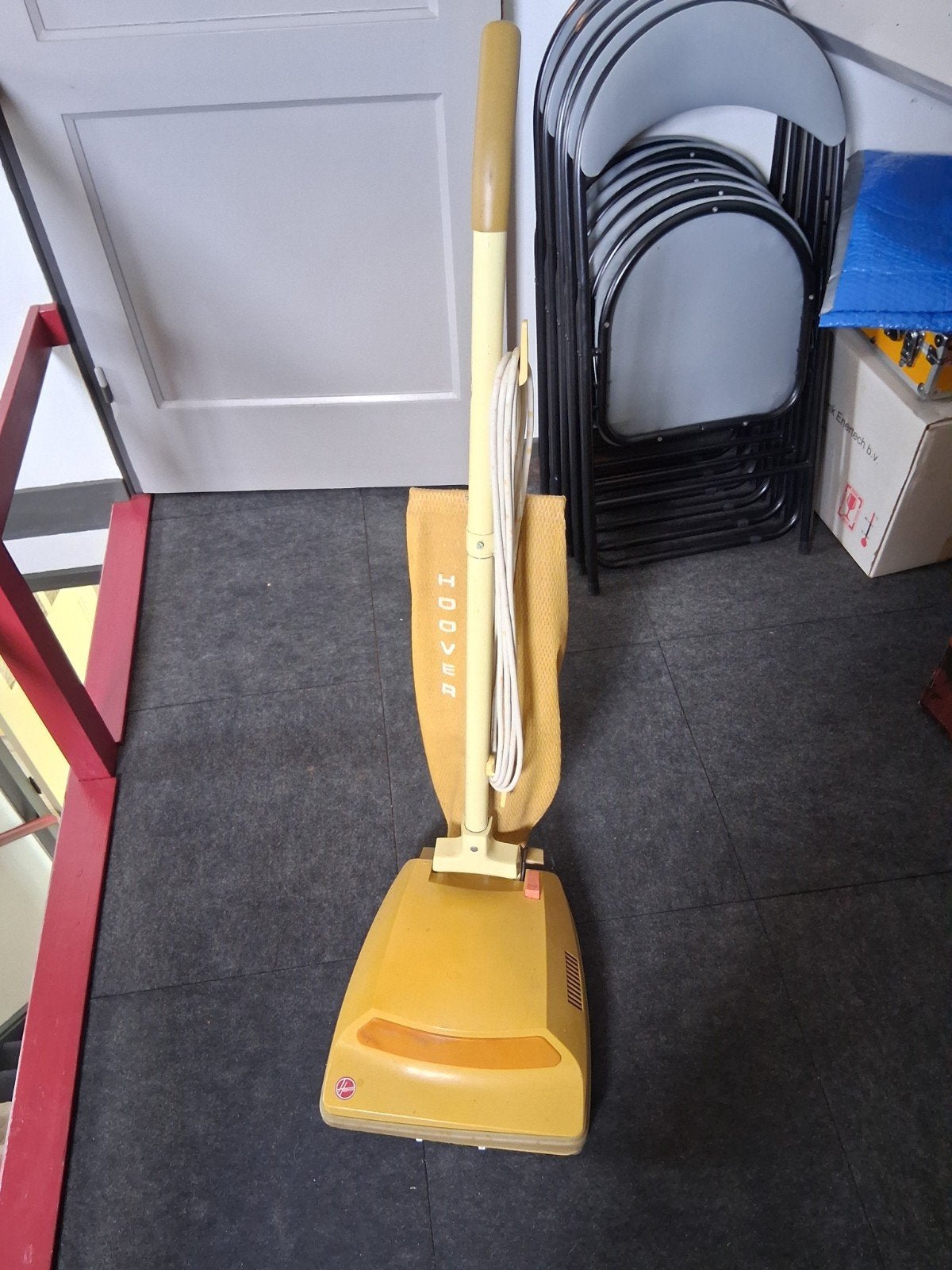 Vintage Hoover stofzuiger - Klassiek model, Overige merken, Gebruikt, Steelstofzuiger, Ophalen