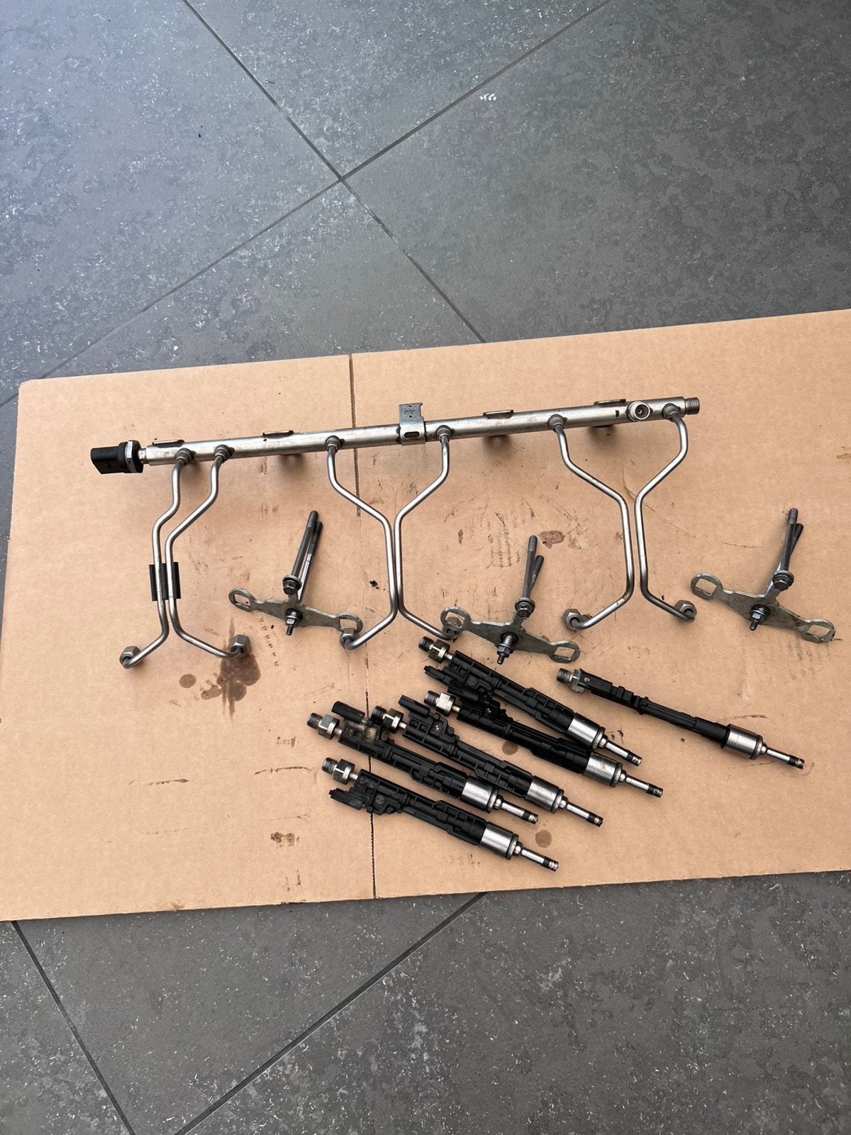 Bmw M3 M4 S55 injectoren incl leidingen, Ophalen of Verzenden