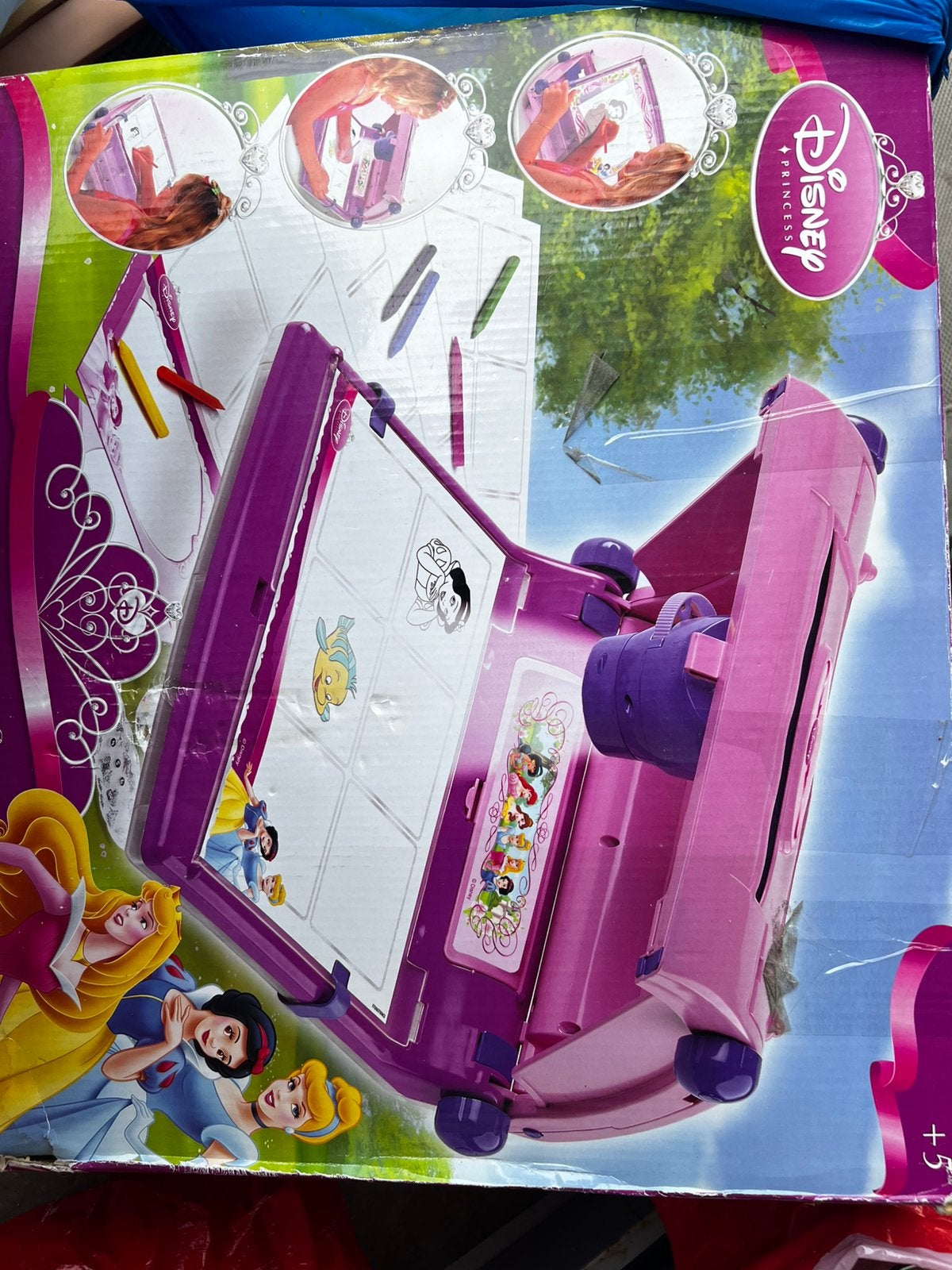 Disney Princess Tekenprojector - Creatief Speelgoed, Ophalen of Verzenden, Gebruikt, Knutselen, Met licht