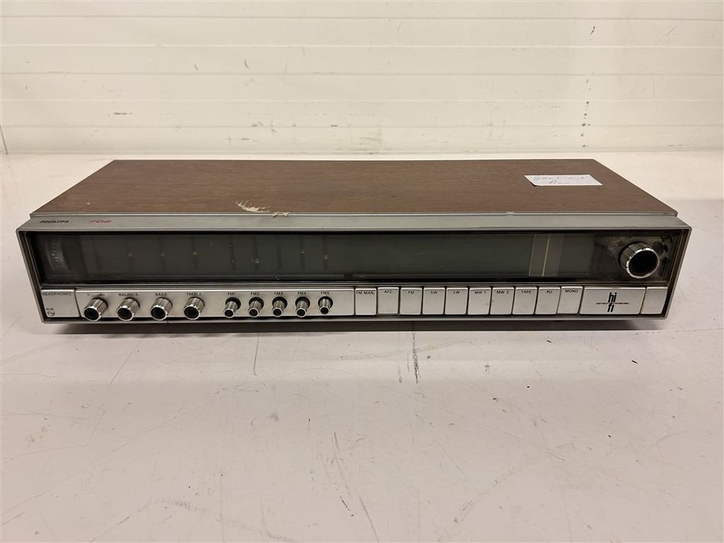 A7387. Philips 702 radio versterker, 22RH702/902, Ophalen of Verzenden, Gebruikt
