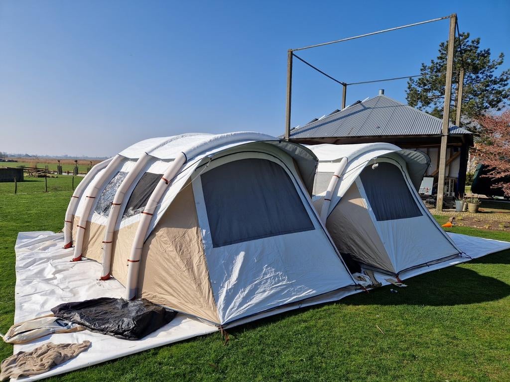 Quechua Air Seconds 6.3 tenten, Caravans en Kamperen, Tenten, Ophalen, Zo goed als nieuw