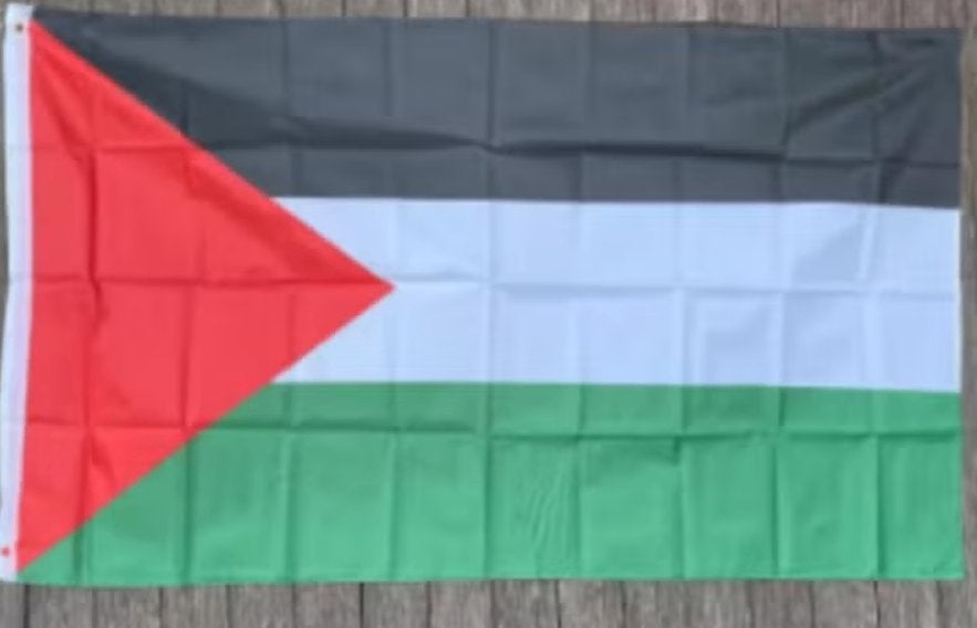 Grote vlag Palestina (150x90cm), Ophalen of Verzenden, Nieuw