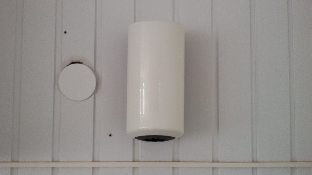 papieren handdoeken dispenser, Kunststof, Overige typen, Ophalen of Verzenden, Zo goed als nieuw