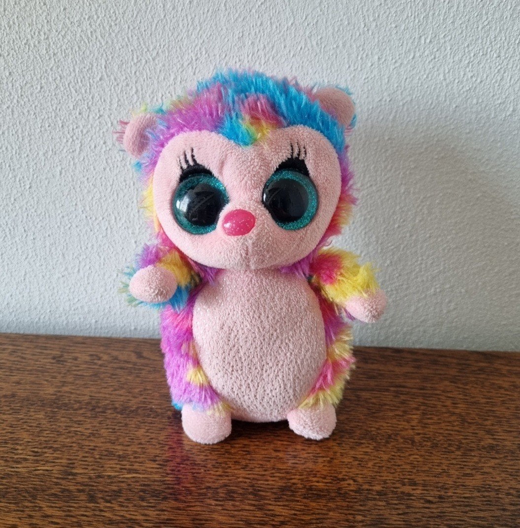 Ty beanie boo  holly hedgehog egel knuffel, Ophalen of Verzenden, Zo goed als nieuw, Overige typen
