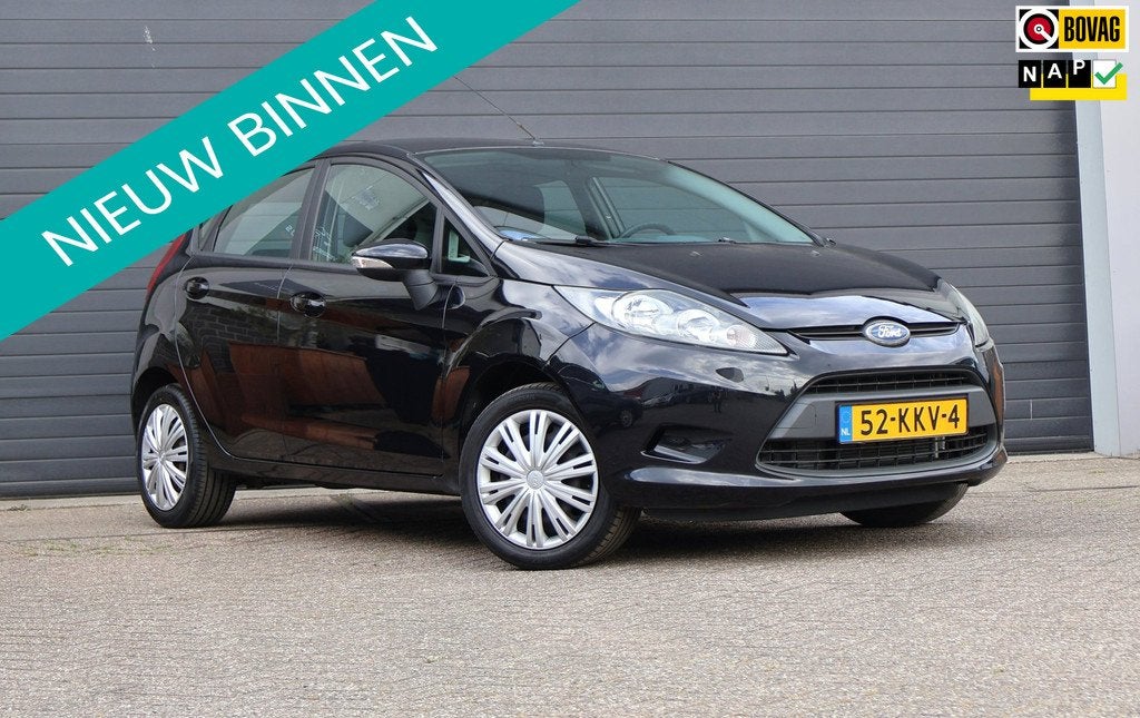 Ford Fiesta 1.25 Limited Airco/Netjes/Nwe Apk, Auto's, Voorwielaandrijving, Euro 5, Stof, 4 cilinders