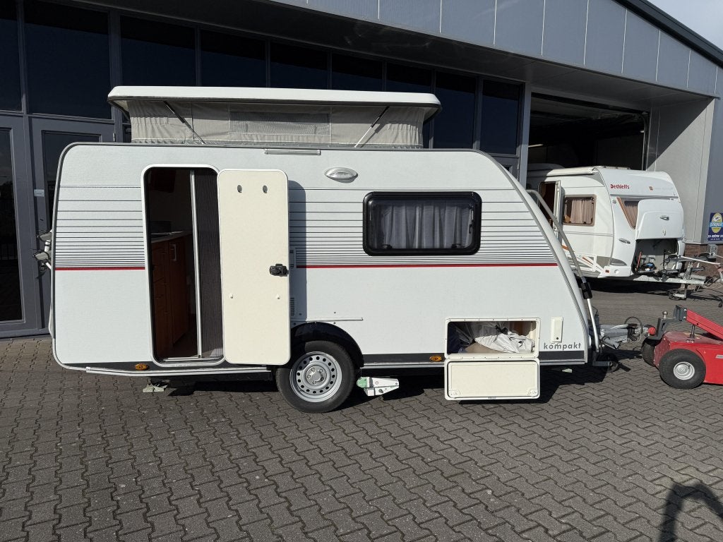 Kip Kompakt 37 EKV Langslaper + WC Hefdak 790KG BJ 2012, Kip, Tot en met 2, Bedrijf, Treinzit