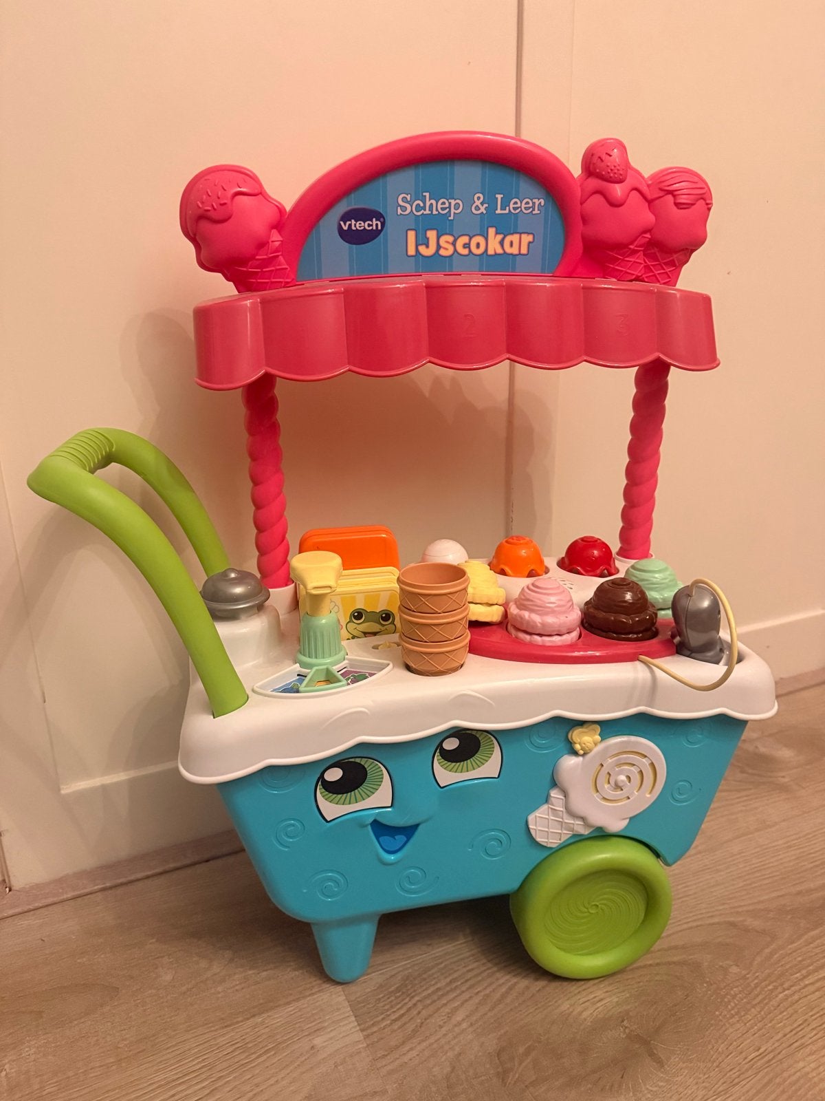 VTech Schep & Leer IJscokar - Educatief Speelgoed, Ophalen, Zo goed als nieuw, 2 tot 4 jaar