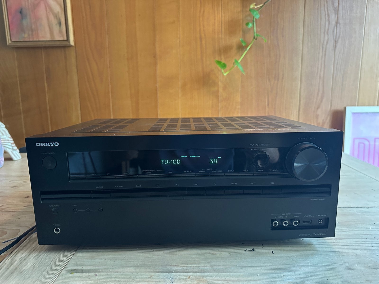 Onkyo TX-NR525 AV receiver wegens overconpleet, Ophalen, Overige systemen, Zo goed als nieuw, 60 tot 120 watt