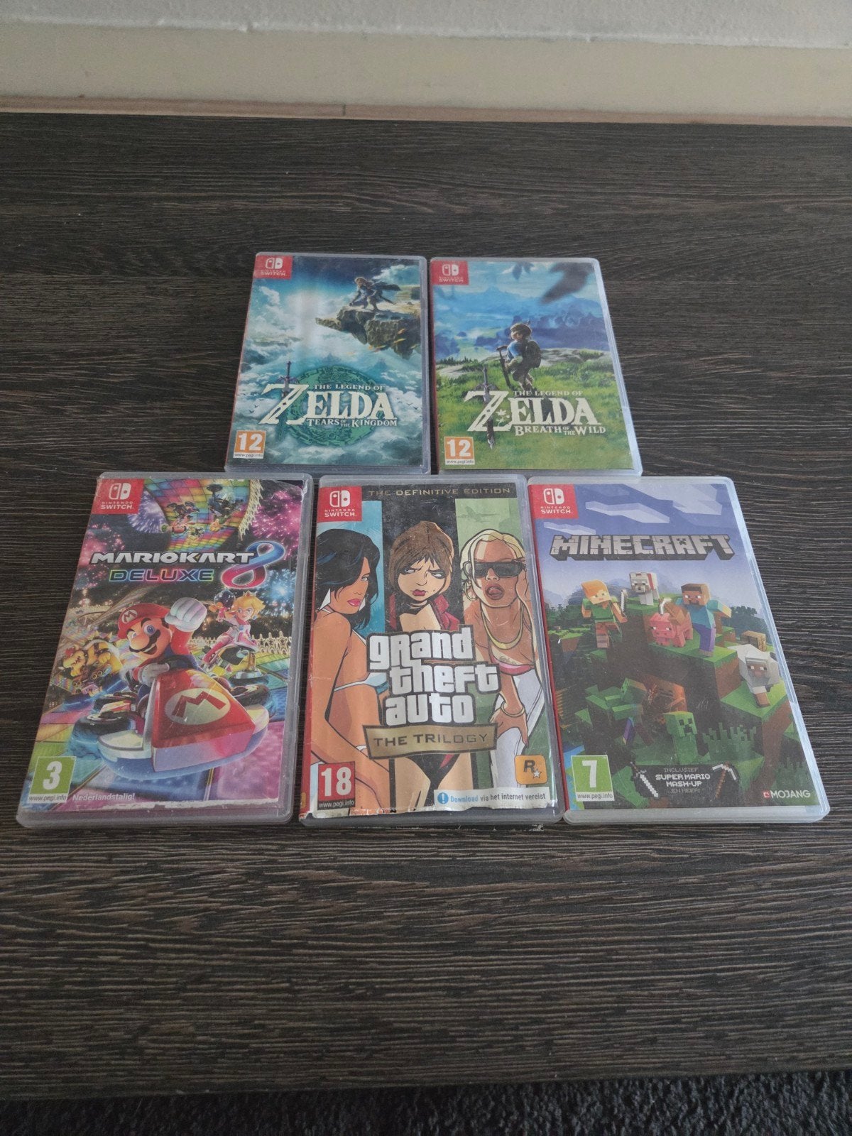 Nintendo Switch Games: Zelda, Mario Kart, GTA, Minecraft, Ophalen