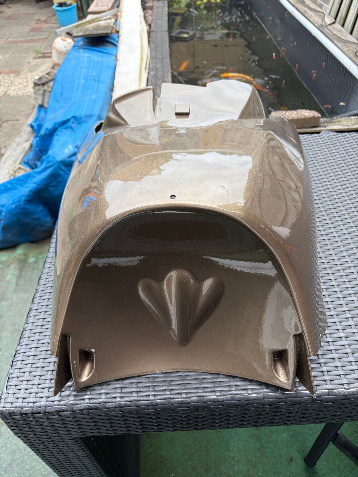 Yamaha aerox onderkuip, Ophalen, Gebruikt, Kap, Yamaha