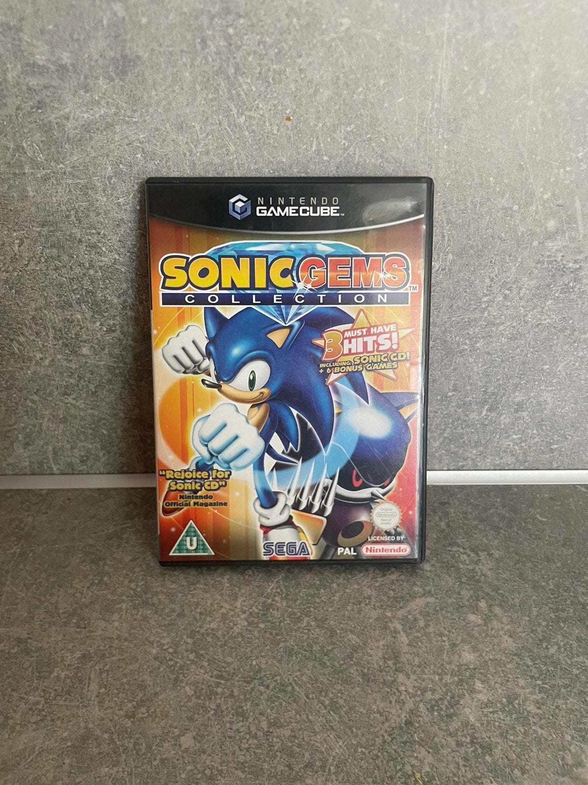 Nintendo gamecube sonic gems, Avontuur en Actie, 1 speler, Ophalen of Verzenden, Zo goed als nieuw