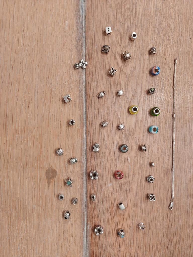 Bedels Pandora, Trollbeads en Lucardi, Overige merken, Ophalen of Verzenden, Zo goed als nieuw, 4 bedels of meer
