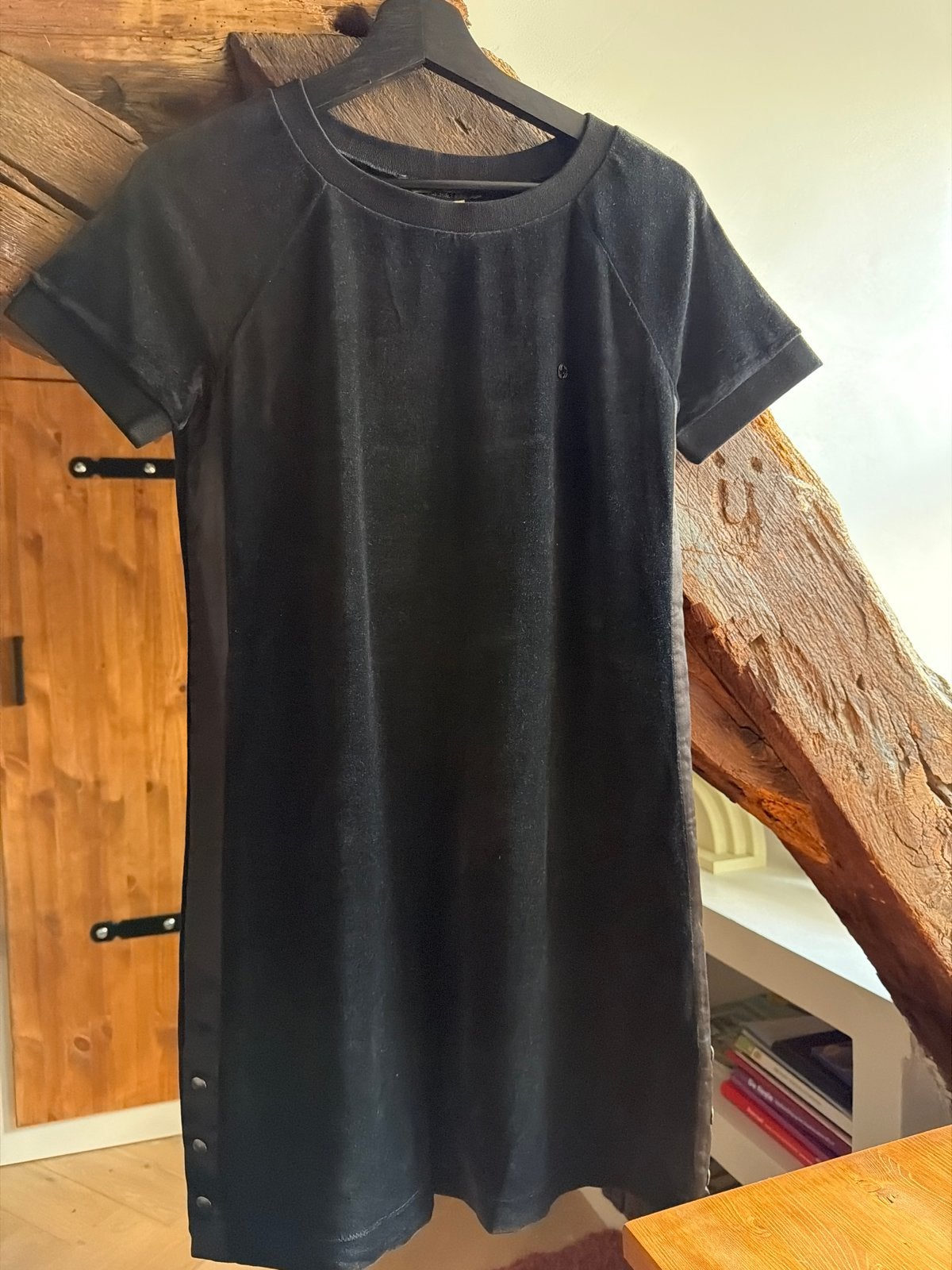 Gucci Mini Jurk Zwart Maat S, Kleding | Dames, Zwart, Ophalen of Verzenden, Maat 36 (S), Gedragen
