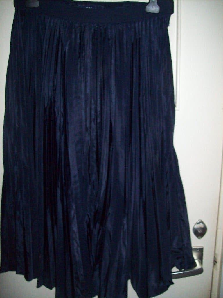 Maxi Plisse Rok zwart glanssatijn L 42 Gant, Kleding | Dames, Rokken, Zwart, Maat 42/44 (L), Ophalen of Verzenden, Zo goed als nieuw