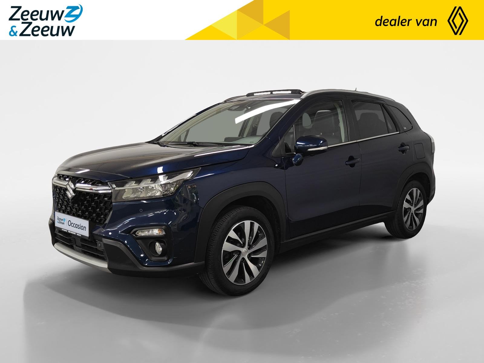 Suzuki S-Cross 1.4 Boosterjet Style Smart Hybrid Panoramadak, Auto's, 12 maanden, Gebruikt, 4 cilinders, Blauw