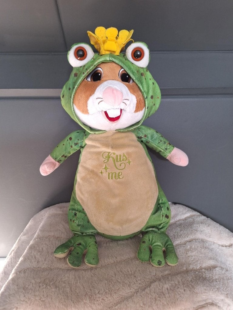 AH hamster Efteling kikker groot, Ophalen of Verzenden, Zo goed als nieuw, Overige typen, Albert Heijn