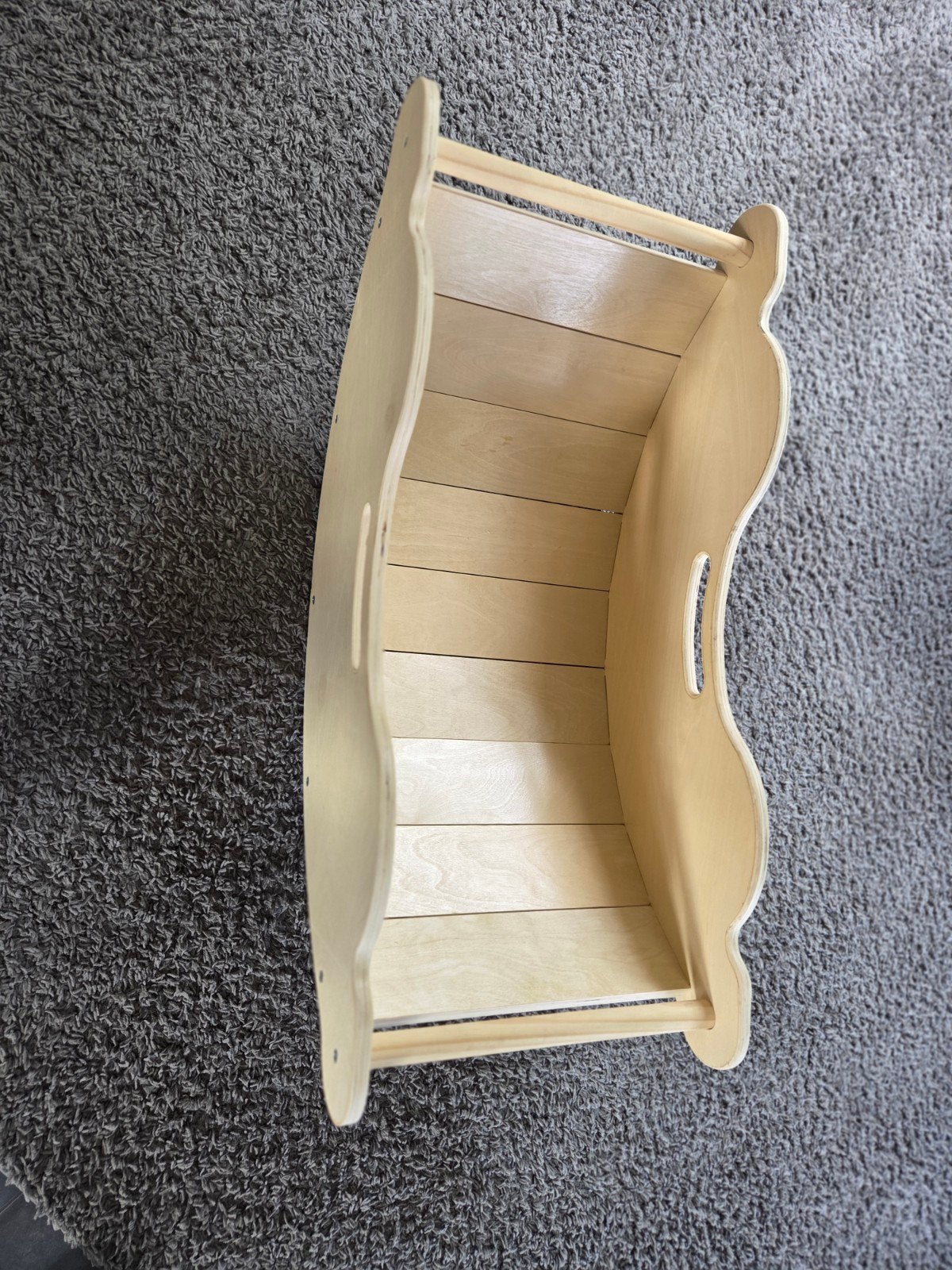 Houten Montessori Wobbel Board / Balansbord voor Kinderen