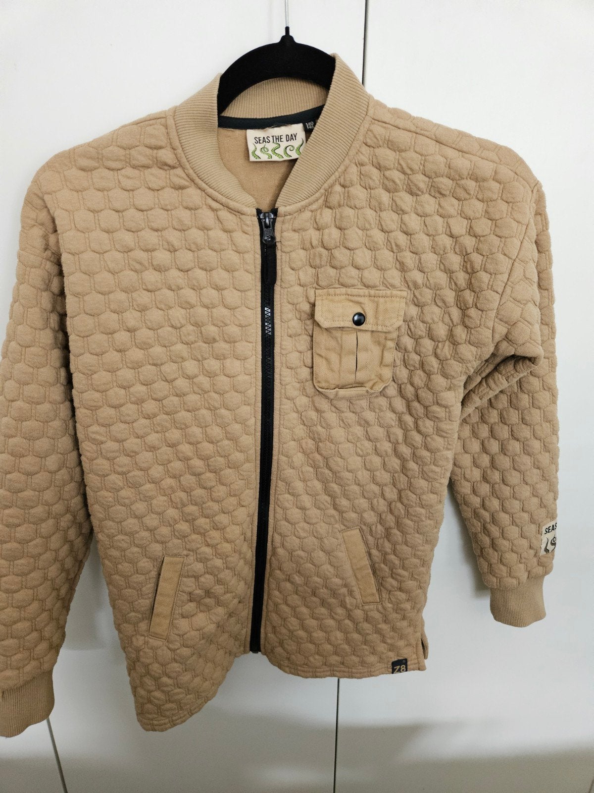Z8 vest beige maat 140/146, Kinderen en Baby's, Kinderkleding | Overige, Ophalen of Verzenden, Zo goed als nieuw, Z8, Jongen