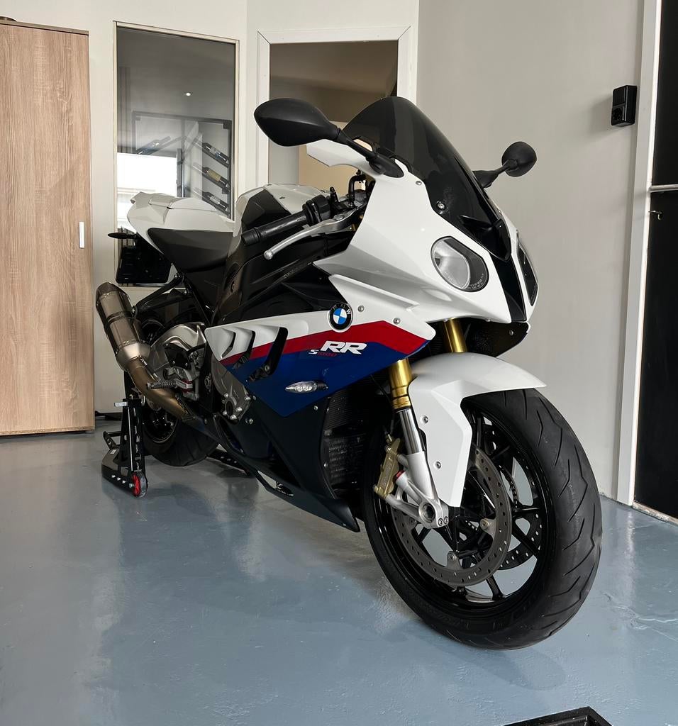 Bmw S1000RR | öhlins vering | Akrapovic Titanium, 4 cilinders, Motorrijbewijs A, Gebruikt, Super Sport