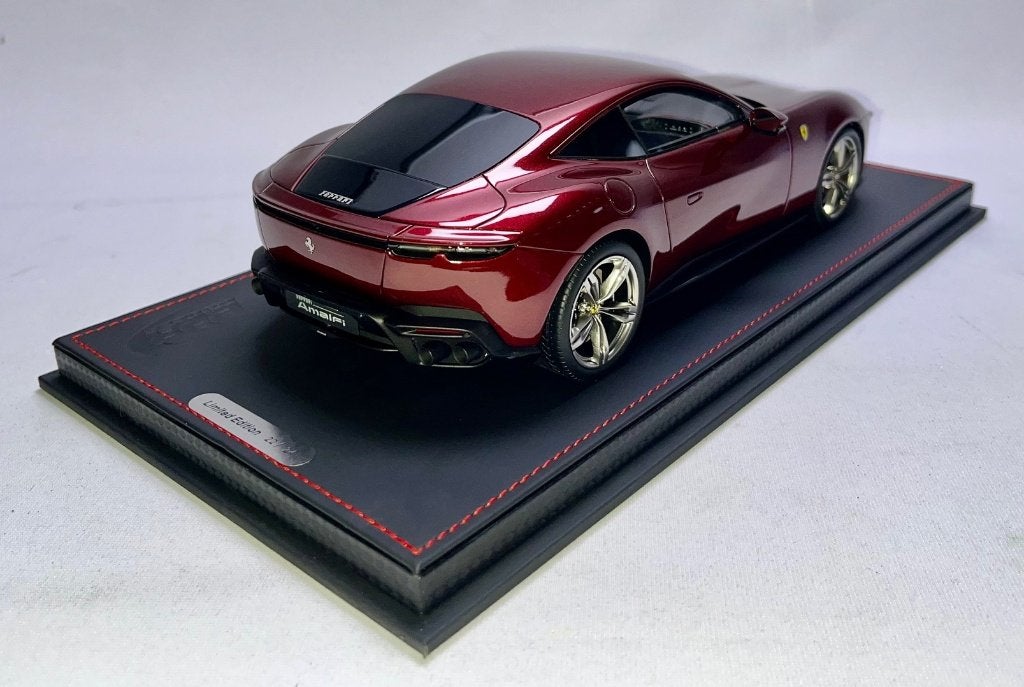 Ferrari Amalfi Rosso Rubino 1:18 P18272D van BBR, Ophalen of Verzenden, Nieuw, Auto, Overige merken