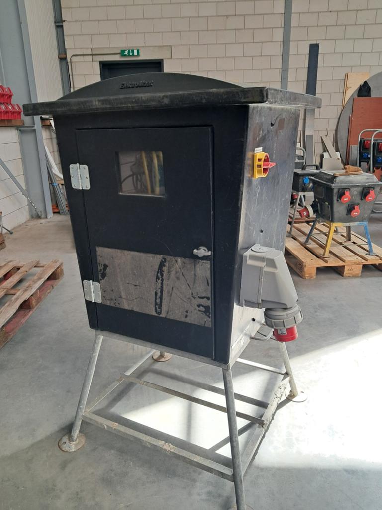Bouwstroomkast hoofdmeterkast 80amp, Ophalen