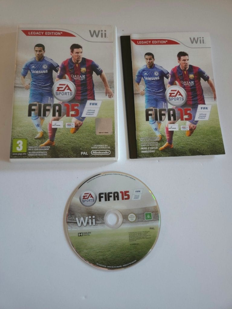 Nintendo Wii - Fifa 15 - Legacy Edition - 11716, Spelcomputers en Games, Ophalen of Verzenden, Zo goed als nieuw, Sport, 3 spelers of meer