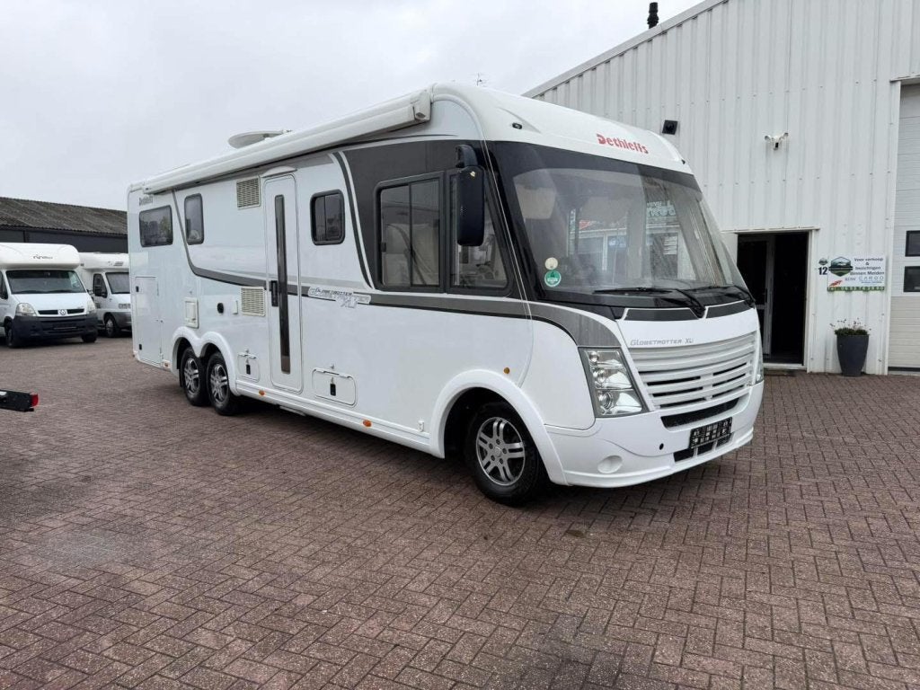 Dethleffs XLI 7110 luxusliner met automaat, Caravans en Kamperen, Automaat, Fiat, Bedrijf, Diesel