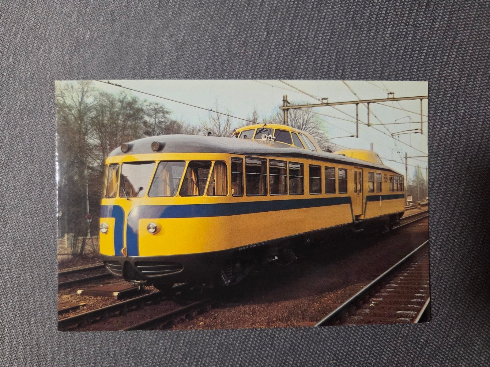 NS 20 Plan X Trein Ansichtkaart - Uitgave AKO 1982, Verzamelen, Ophalen of Verzenden