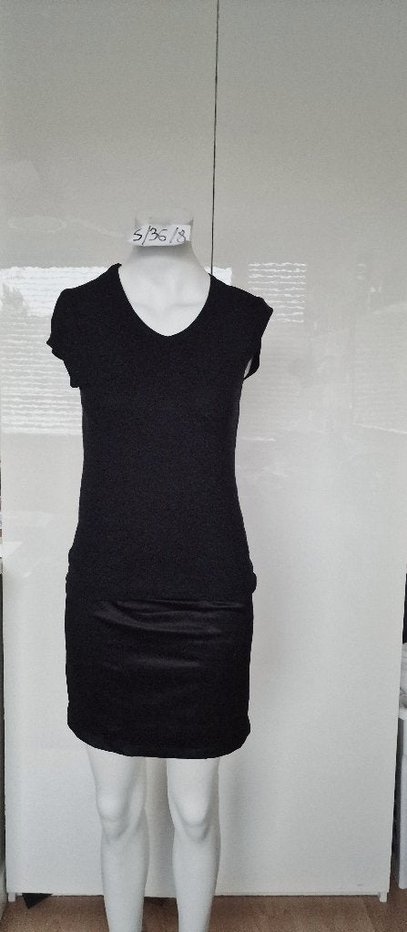 Liv shirt maat S/36, Zwart, Ophalen of Verzenden, Zo goed als nieuw, Korte mouw