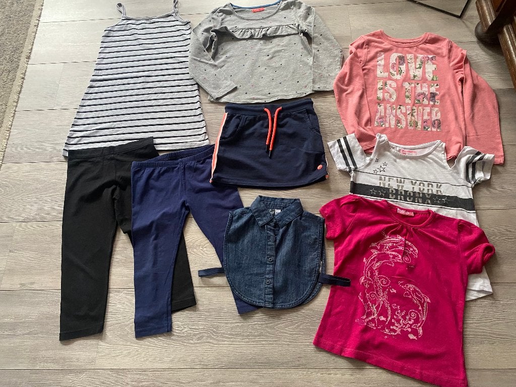 PRIMARK/COOLCAT/PEBBLE STONE e.a. pakket maat 128, Ophalen of Verzenden, Zo goed als nieuw, Maat 128
