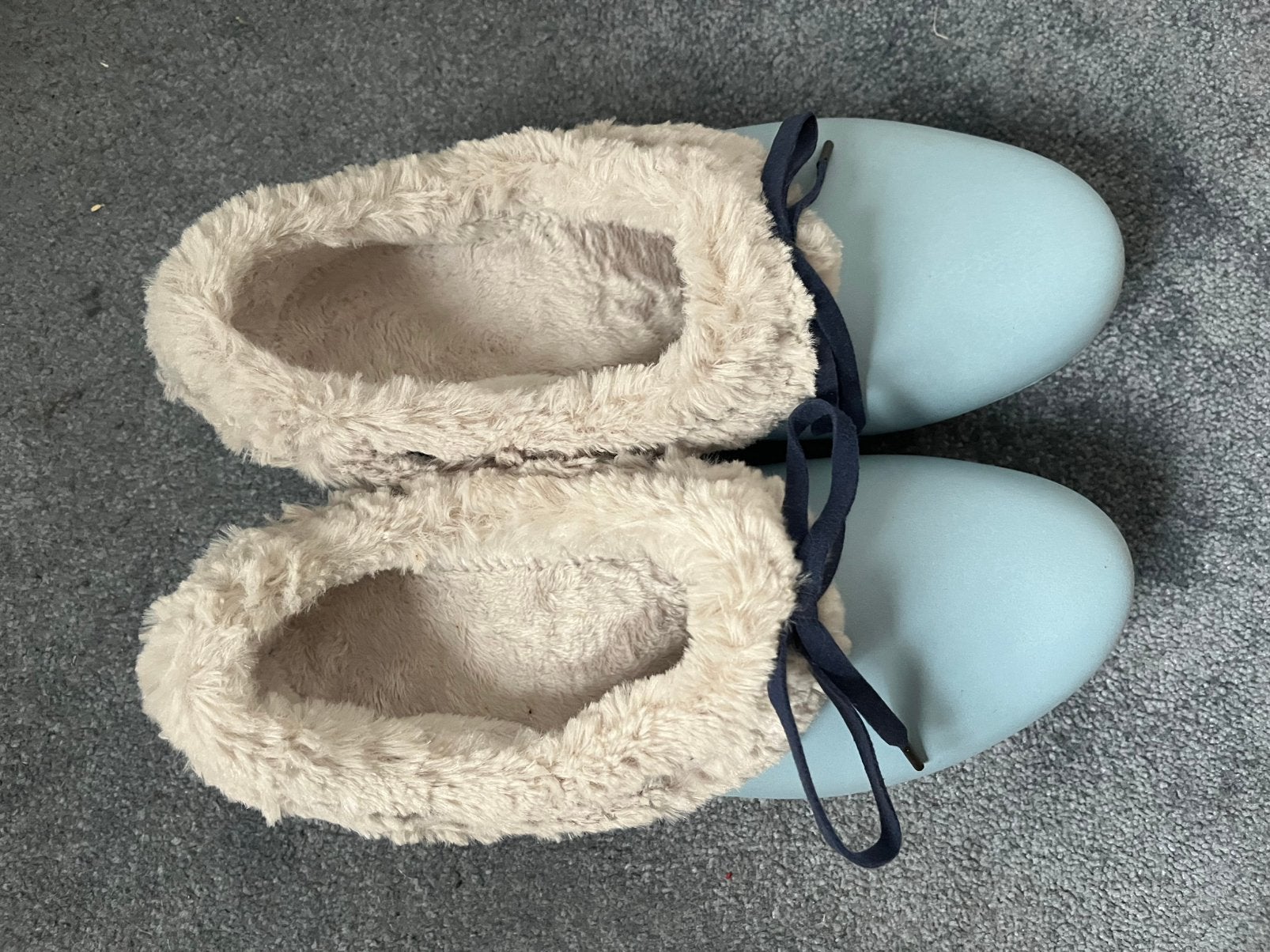Crocs, hemelsblauwe gevoerde klompjes, maat 40, Blauw, Nieuw, Ophalen of Verzenden, Pantoffels of Sloffen